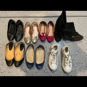 7 pairs flats boot 6.5 bundle sale open to offer